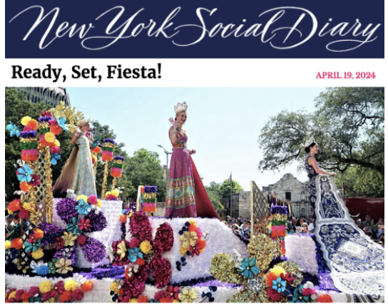 Hilary Dick & karen Klopp.  What to Wear to Fiesta, New York Social Diary 